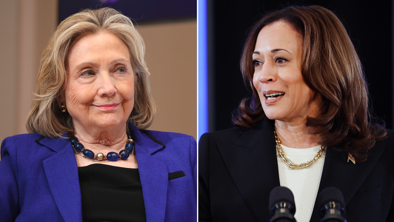 Clintons support Kamala Harris after Biden leaves race.