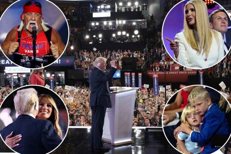 Donald Trump accepts nomination for president from the Republican Party.