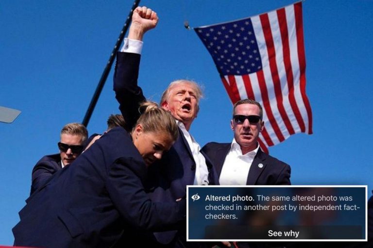 Facebook apologizes for mistakenly censoring famous photo of injured Trump