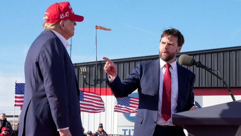 GOP celebrates JD Vance, a critic of endless wars, chosen by Trump.
