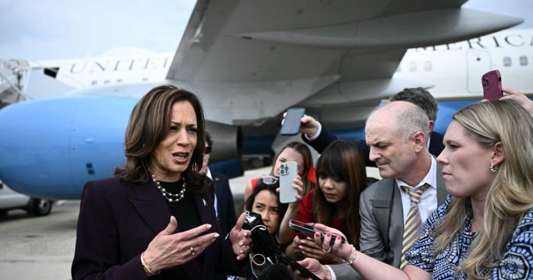 Harris says Trump is avoiding Sept. 10 debate