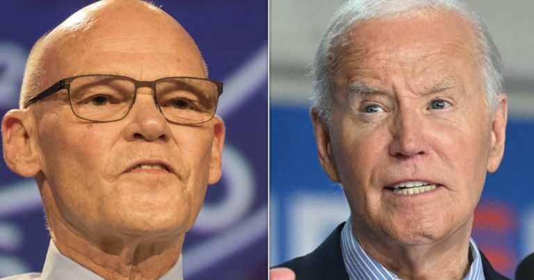 James Carville believes Biden will eventually drop out of the race.