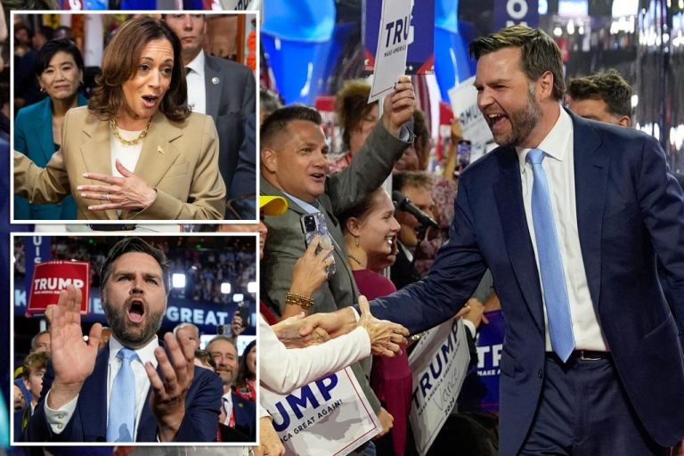 Kamala Harris congratulated JD Vance with voicemail after announcement.