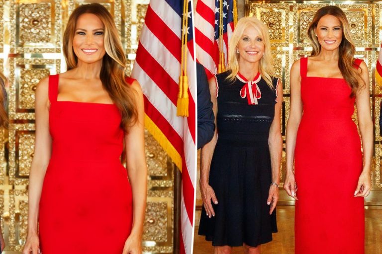 Melania Trump hosts fundraiser in Trump Tower penthouse.