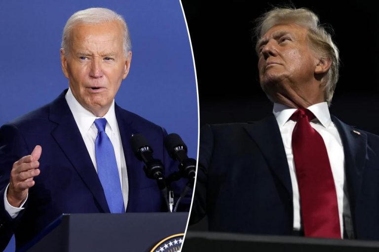 New poll shows Trump ahead of Biden in swing states.