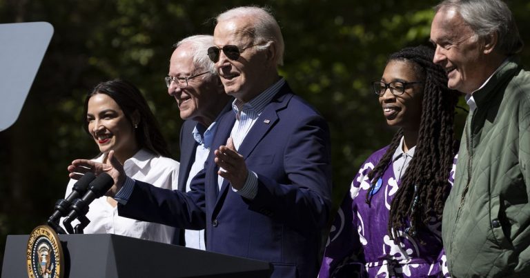 Progressive Members of Congress Support Biden in Time of Need