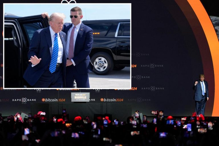 Sources say Secret Service delayed Trump from going on stage in Nashville because of another security issue.
