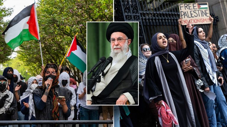 Top Intel director says Iranians fund and provoke anti-Israel protests in US.