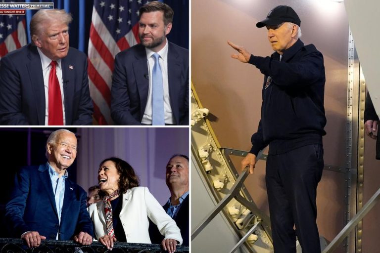 Trump and JD Vance claim Democrats are trying to remove Biden from power.