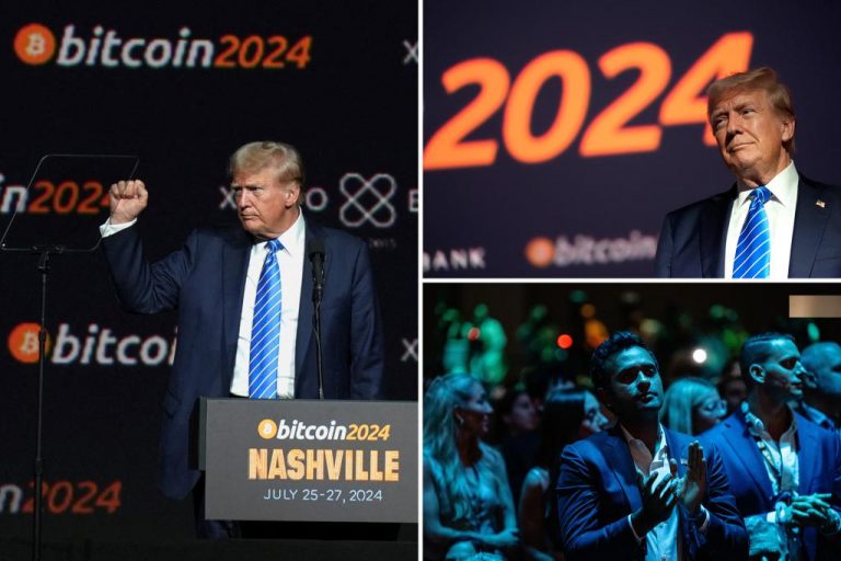 Trump promises to make US the top place for cryptocurrency at Bitcoin conference.