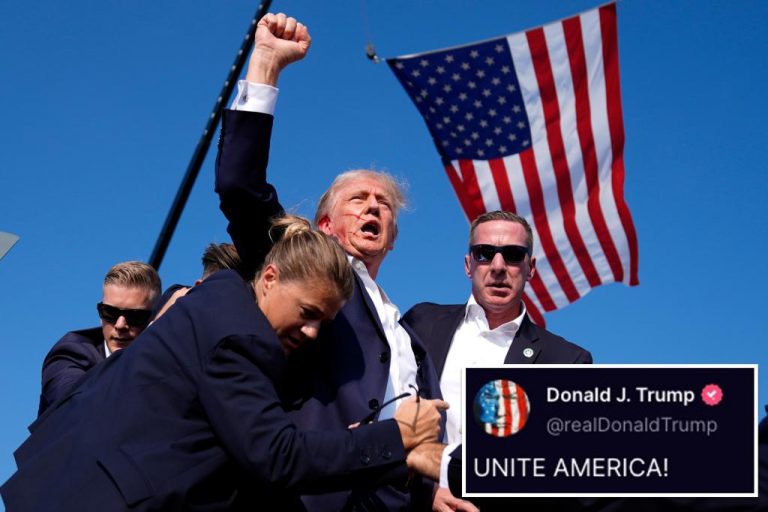 Trump responds to Biden’s comments on assassination attempt.