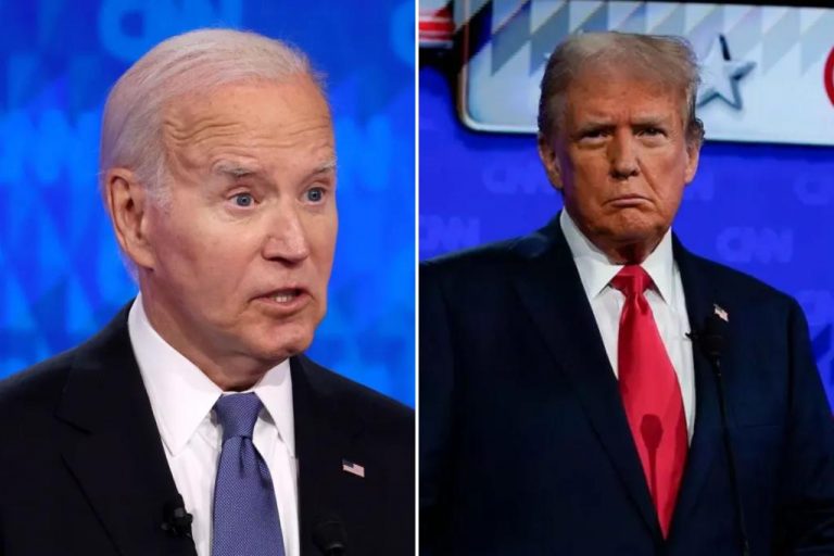 Trump thinks Biden will stay in 2024 race, says Biden looked very pale at the debate