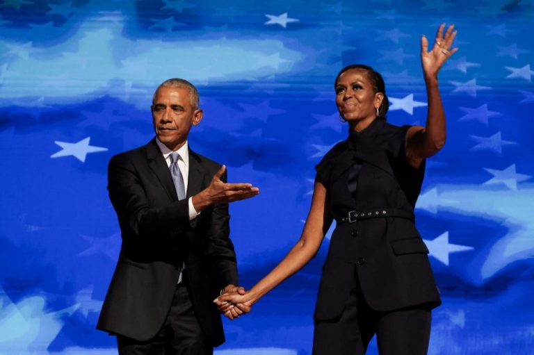 Democrats send anti-Trump message at DNC.