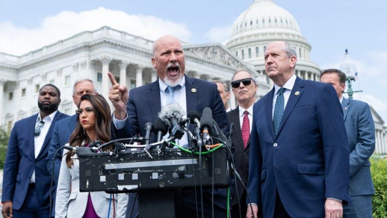 Freedom Caucus sets first plans for government shutdown in election year.