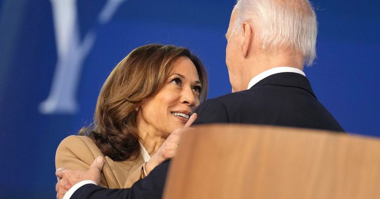 Kamala Harris Said Something Sweet to Joe Biden at the DNC