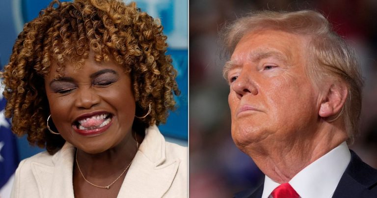Karine Jean-Pierre’s Response to Trump’s Biden Conspiracy is Clear