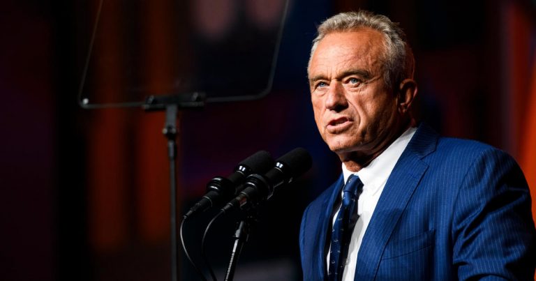 Map shows where RFK Jr. is running for office in 2024.