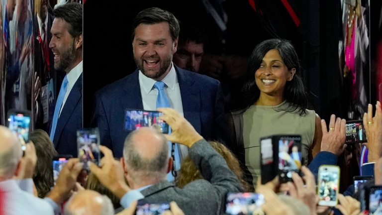 Vance ignores criticism from Democrats and talks about VP goals.