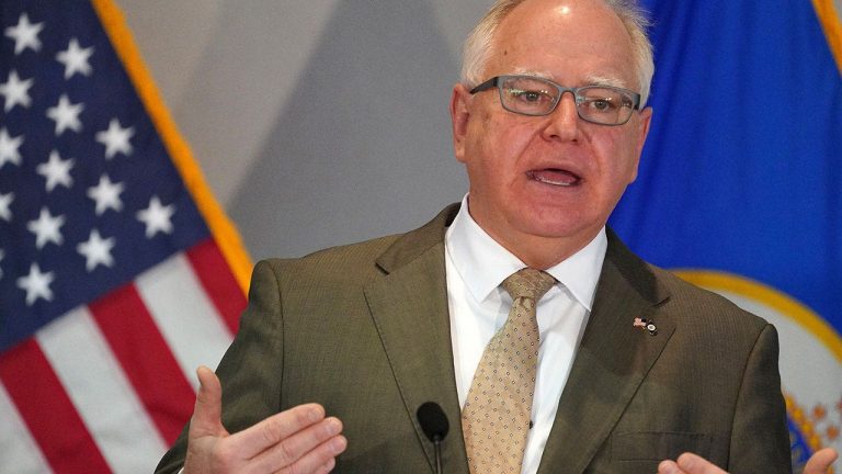 What is Walz’s stance on Israel?