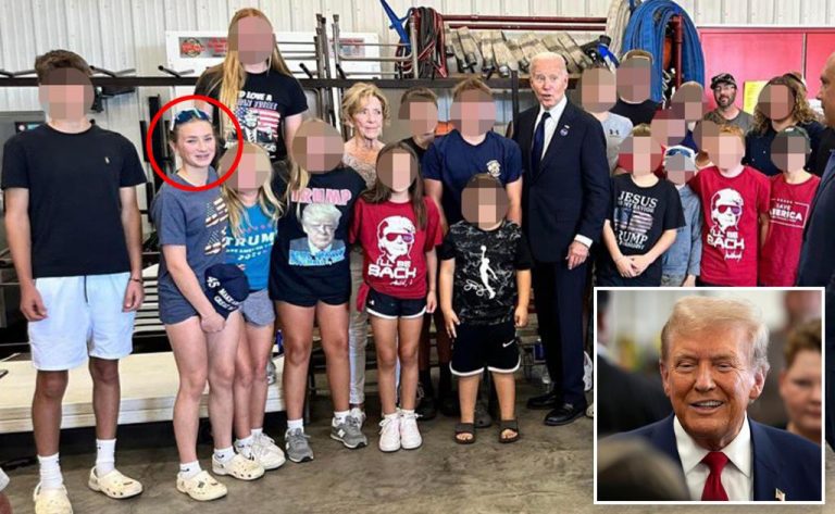 13-year-old who supported Trump met both Biden and Trump after filming viral video