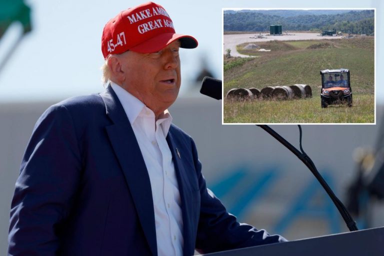 Donald Trump considers banning China to protect US farmers and food supply.