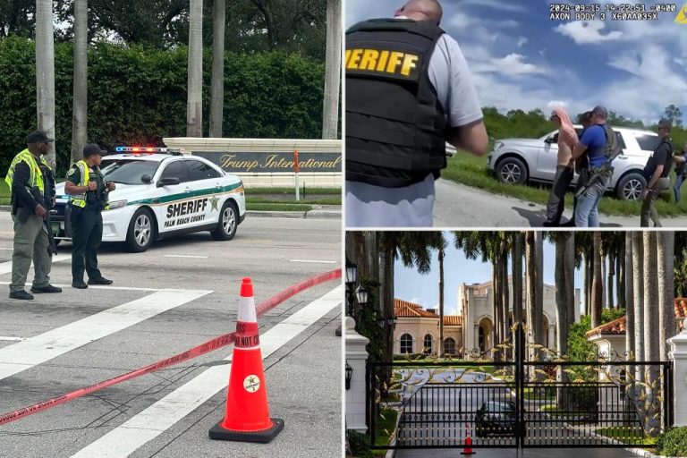 Federal agents question Trump golf club employees about sharing information about former president’s whereabouts