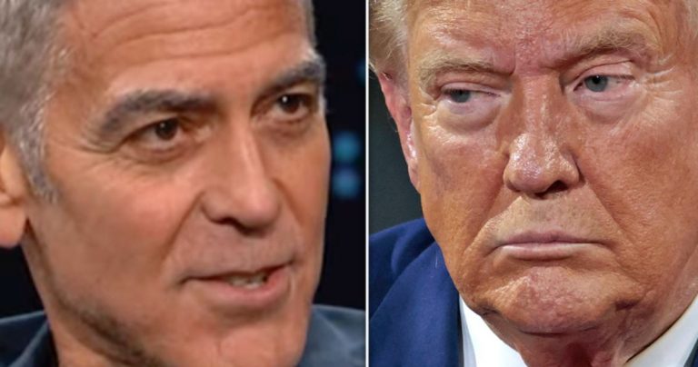George Clooney Challenges Trump to Make a Deal