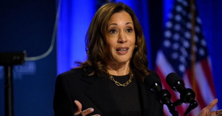 Harris campaigns as a practical capitalist to gain more followers.