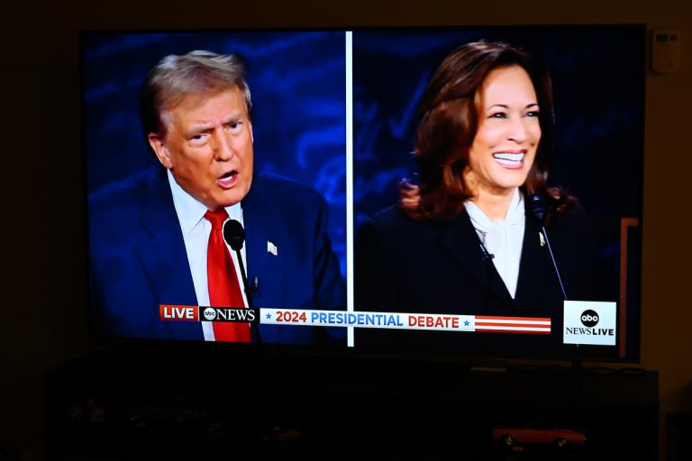 Harris now leads Trump by 5 points in new poll.