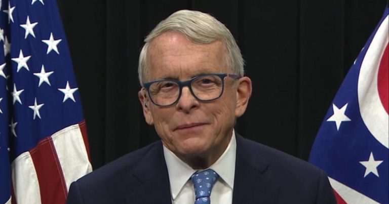 Ohio Gov. Mike DeWine disagrees with false migrant story shared by Trump online