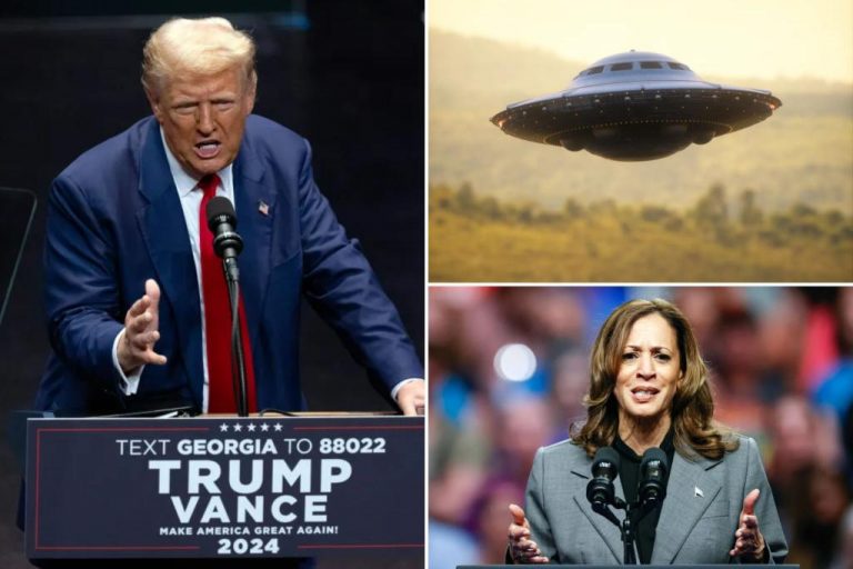 Swing-state voters trust Trump more than Harris in handling alien invasion and current wars.