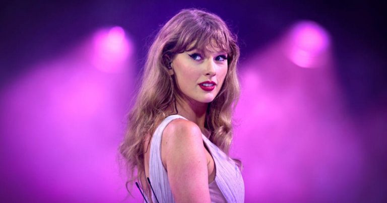 Taylor Swift supports Kamala Harris for president in a social media post signed “Childless Cat Lady,” promoting the importance of a peaceful approach.