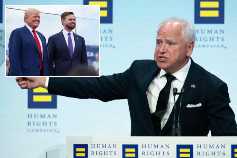Walz criticizes JD Vance’s IVF beliefs at dinner event.