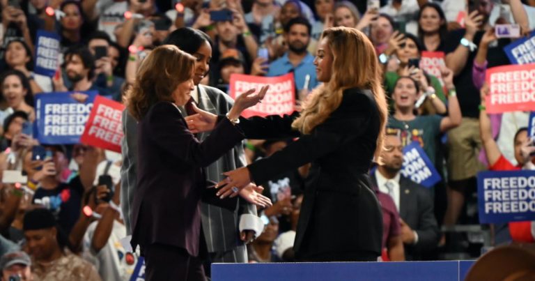 Beyoncé supports Harris for president at Houston rally: “Time for change”