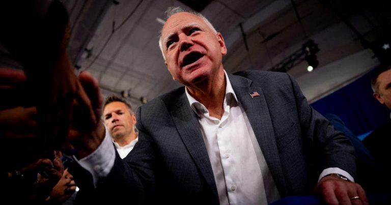 Campaign disagrees with Walz’s stance on eliminating Electoral College