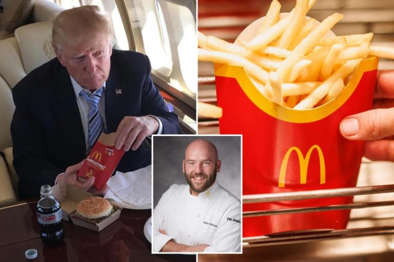 McDonald’s Chef Says Trump Doesn’t Understand the Difficulty of Being a French Fry Cook
