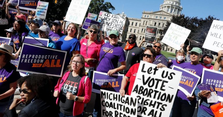 State supreme court races involve debate about abortion access.