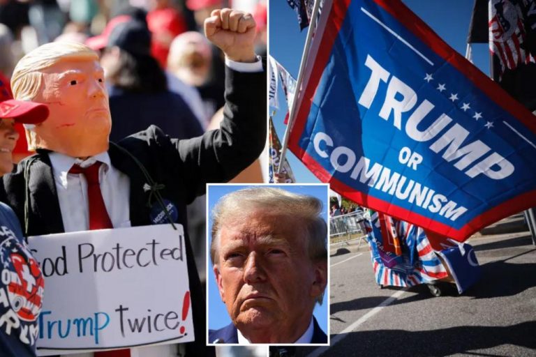Trump gains 268 electoral votes in swing-state survey