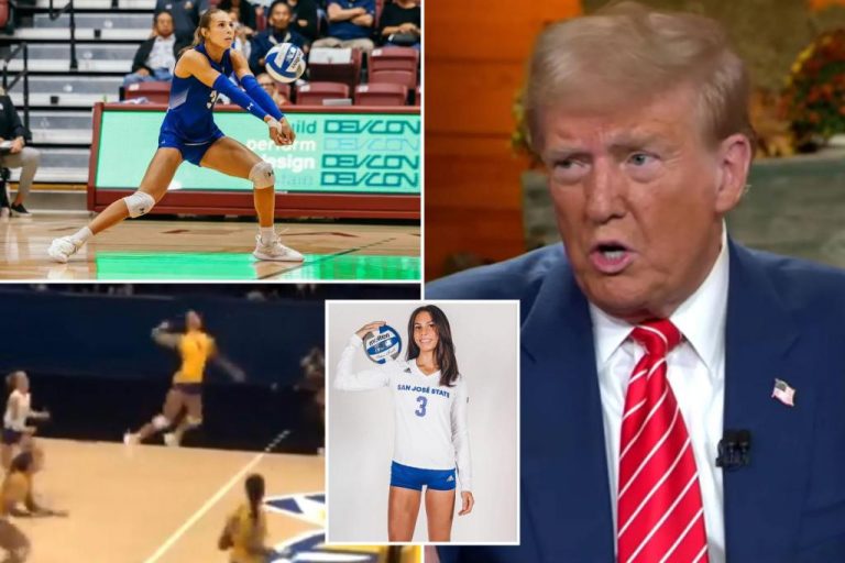 Trump promises to ban transgender athletes from women’s sports.