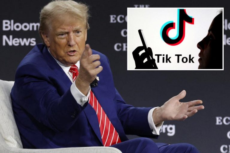 Trump says TikTok is dangerous for national security but doesn’t want it banned.